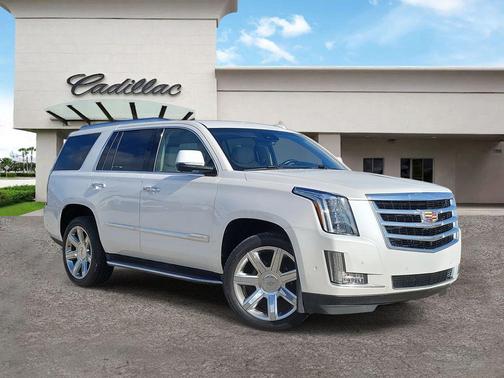 Crystal White Tricoat 2019 Cadillac Escalade Luxury