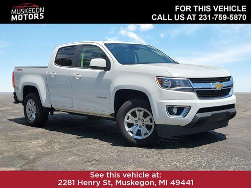Summit White 2020 Chevrolet Colorado LT
