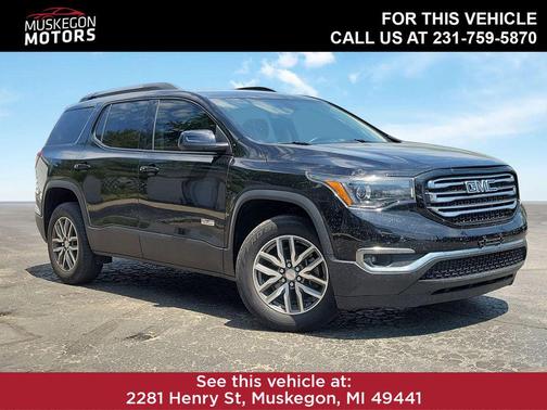Ebony Twilight Metallic 2018 GMC Acadia SLE-2