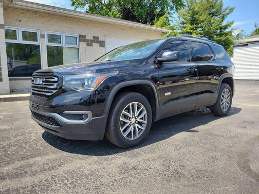 Ebony Twilight Metallic 2018 GMC Acadia SLE-2