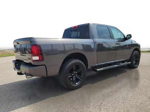 Granite Crystal Metallic Clearcoat 2018 RAM 1500 Night Crew Cab 4x4 5'7' Box