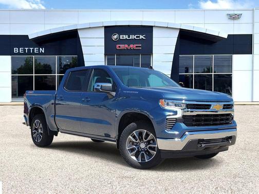 Lakeshore Blue Metallic 2024 Chevrolet Silverado 1500 LT