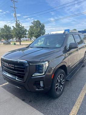 Smokey Quartz Metallic 2021 GMC Yukon 4WD AT4