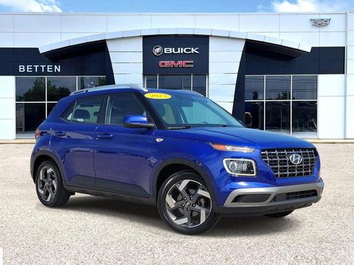 Intense Blue 2023 Hyundai VENUE Limited