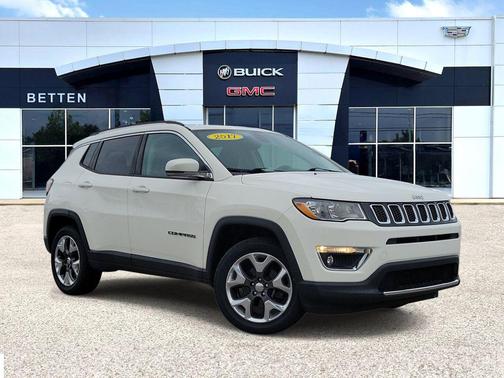 White Clearcoat 2017 Jeep New Compass Limited