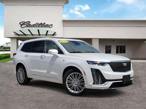 Crystal White Tricoat 2020 Cadillac XT6 Premium Luxury AWD