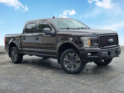 Red 2018 Ford F-150