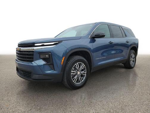 Lakeshore Blue Metallic 2024 Chevrolet Traverse LS