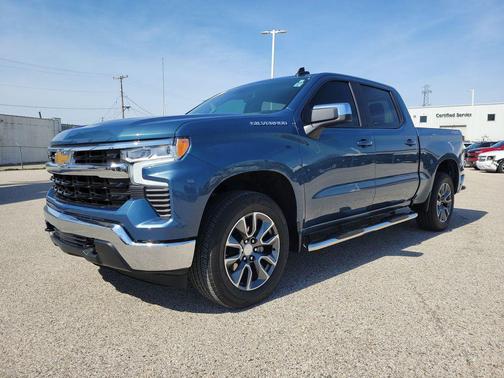 Lakeshore Blue Metallic 2024 Chevrolet Silverado 1500 LT