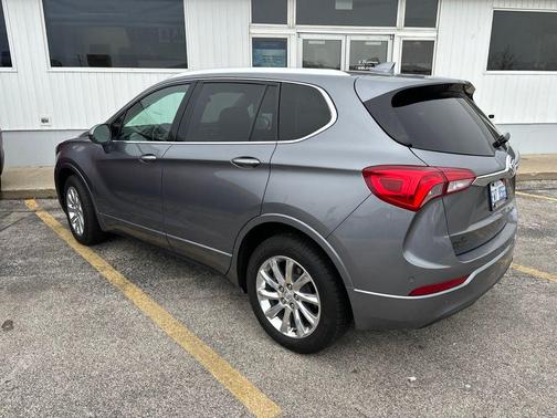 Satin Steel Metallic 2019 Buick Envision Essence