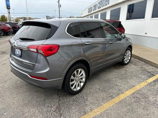 Satin Steel Metallic 2019 Buick Envision Essence