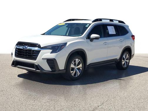 Crystal White Pearl 2023 Subaru Ascent Premium 8-Passenger
