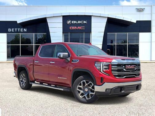 Volcanic Red Tintcoat 2023 GMC Sierra 1500 SLT