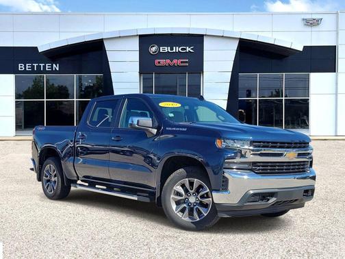 Northsky Blue Metallic 2019 Chevrolet Silverado 1500 LT