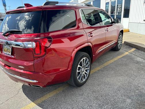 Volcanic Red Tintcoat 2023 GMC Acadia Denali