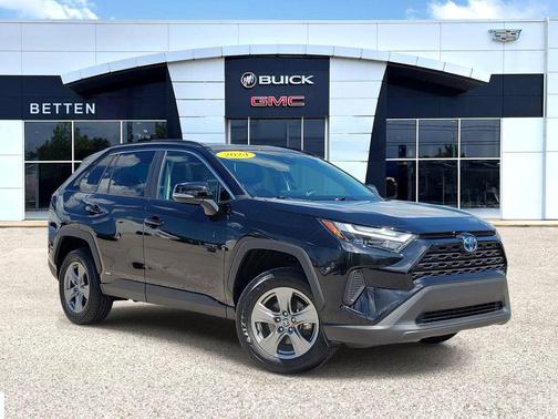 Midnight Black Metallic 2024 Toyota RAV4 Hybrid XLE