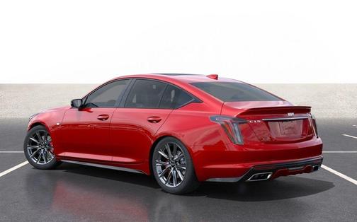 Radiant Red Tintcoat 2026 Cadillac CT5 Sport