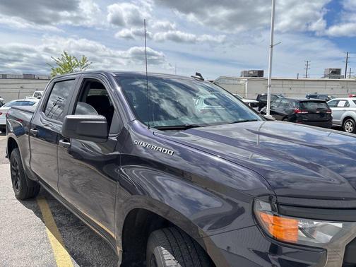 Dark Ash Metallic 2023 Chevrolet Silverado 1500 Custom