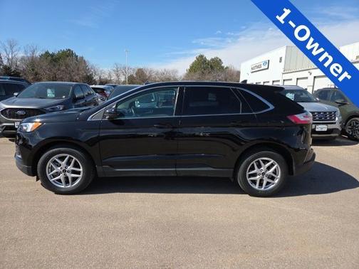 AGATE BLACK METALLIC 2024 Ford Edge SEL
