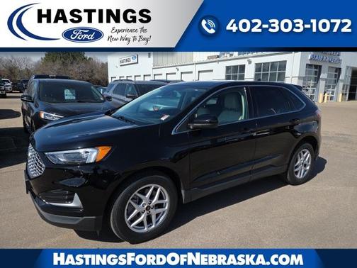 AGATE BLACK METALLIC 2024 Ford Edge SEL