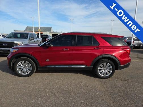 RAPID RED MET TINTED CC 2024 Ford Explorer KING RANCH