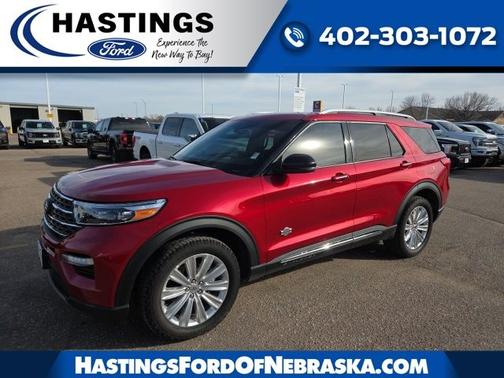 RAPID RED MET TINTED CC 2024 Ford Explorer KING RANCH