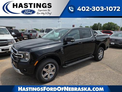 SHADOW BLACK 2025 Ford Ranger LARIAT