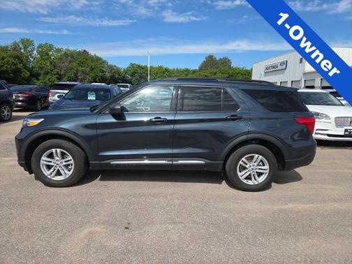 STONE BLUE METALLIC 2023 Ford Explorer XLT