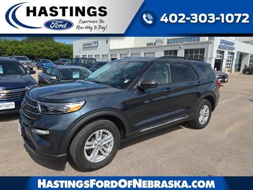 STONE BLUE METALLIC 2023 Ford Explorer XLT