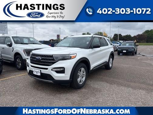 STAR WHITE MET TRI-COAT 2022 Ford Explorer XLT