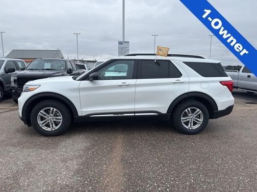 STAR WHITE MET TRI-COAT 2022 Ford Explorer XLT