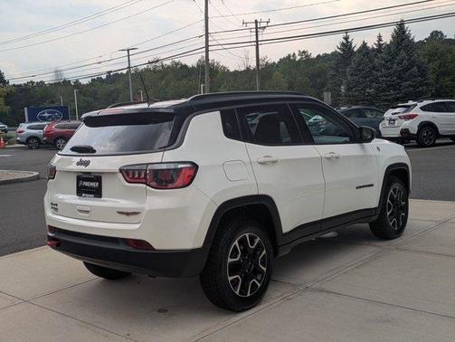 White Clearcoat 2019 Jeep Compass Trailhawk