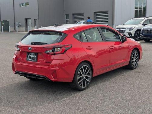 Pure Red 2026 Subaru Impreza Sport