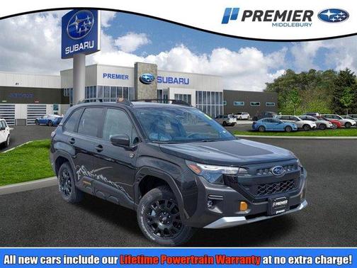 Crystal Black Silica 2026 Subaru Forester Wilderness