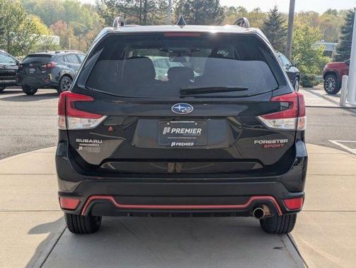Crystal Black Silica 2022 Subaru Forester Sport