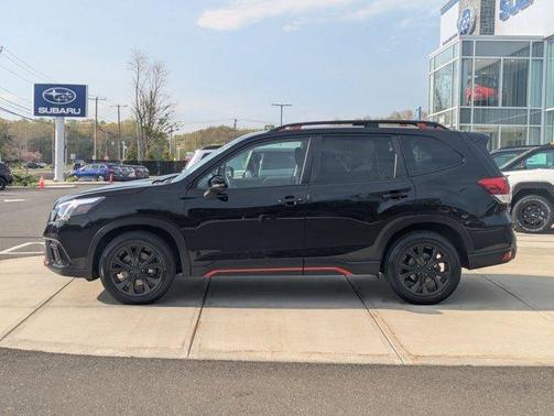 Crystal Black Silica 2022 Subaru Forester Sport