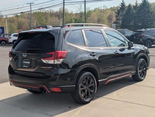 Crystal Black Silica 2022 Subaru Forester Sport