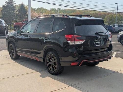 Crystal Black Silica 2022 Subaru Forester Sport