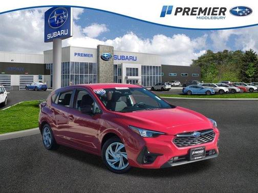 Pure Red 2025 Subaru Impreza Base