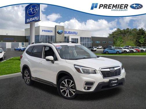 Crystal White Pearl 2021 Subaru Forester Limited