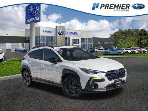 Crystal White Pearl 2024 Subaru Crosstrek Sport