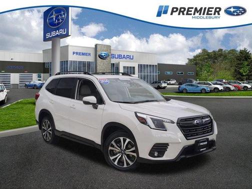 Crystal White Pearl 2024 Subaru Forester Limited