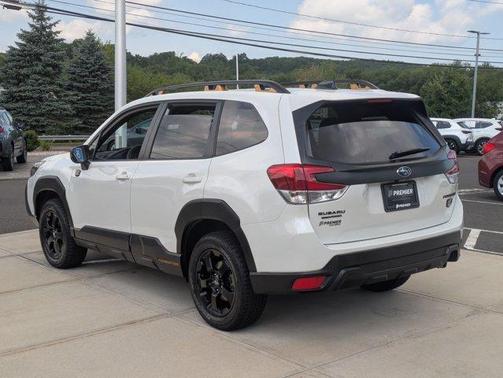 Crystal White Pearl 2025 Subaru Forester Wilderness