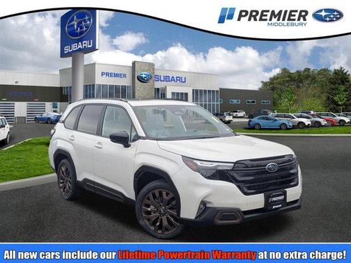Crystal White Pearl 2026 Subaru Forester Sport