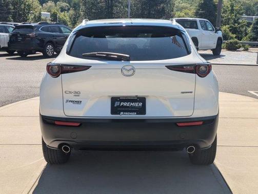 Snowflake White Pearl 2024 Mazda CX-30 2.5 S Preferred Package