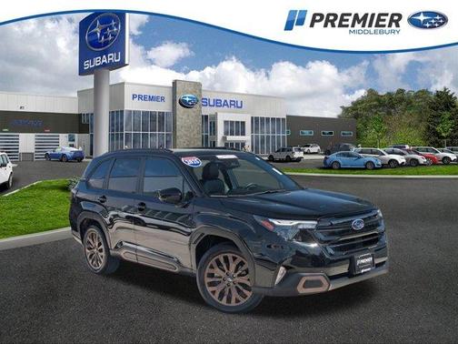 Crystal Black Silica 2025 Subaru Forester Sport