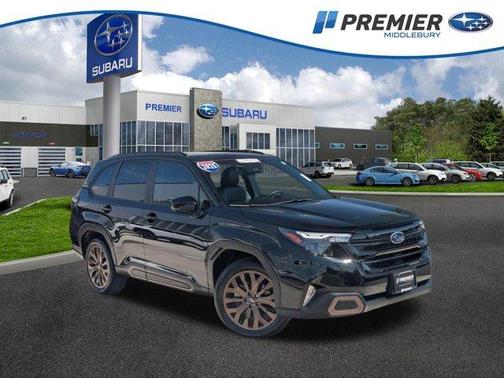 Crystal Black Silica 2025 Subaru Forester Sport