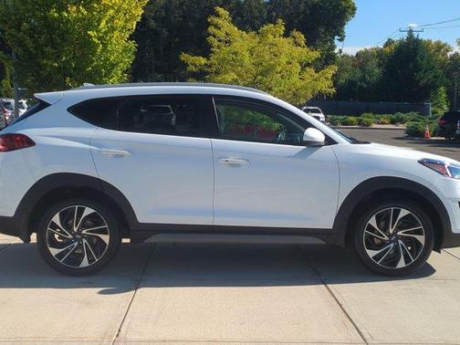 Winter White 2021 Hyundai TUCSON Sport
