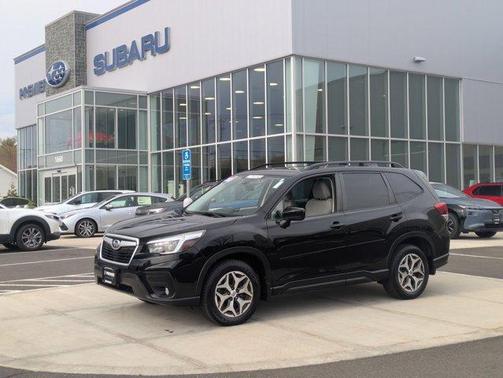 Crystal Black Silica 2021 Subaru Forester Premium