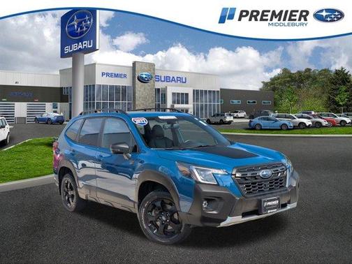 Geyser Blue 2022 Subaru Forester Wilderness